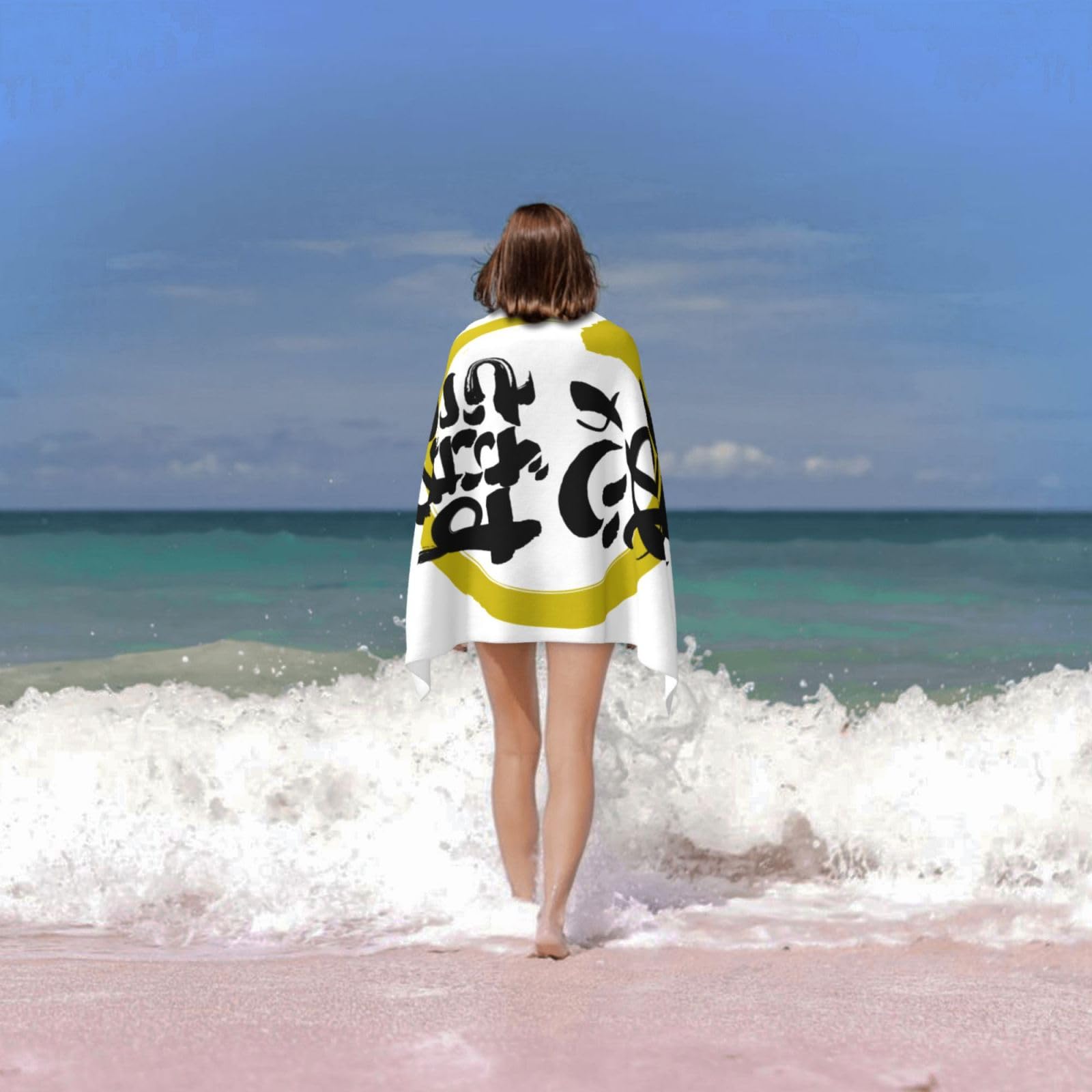 Amazon｜バスタオル 感謝·ありがとうございます筆文字 (1) アニメ