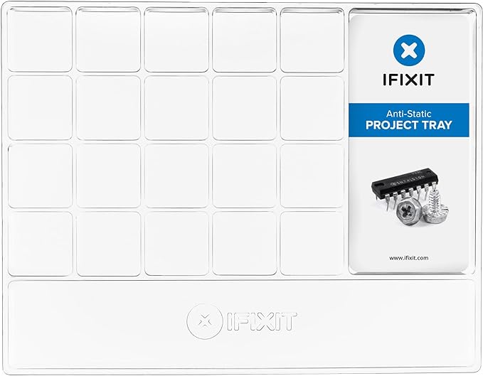 iFixit Anti-Static Project Tray, antistatische Sortierschale, organizer für Elektronik-Reparaturen zum Sortieren von Schrauben, Bauteilen und Werkzeug iFixit Anti-Static Project Tray, antistatische Sortierschale, organizer für Elektronik-Reparaturen zum Sortieren von Schrauben, Bauteilen und Werkzeug