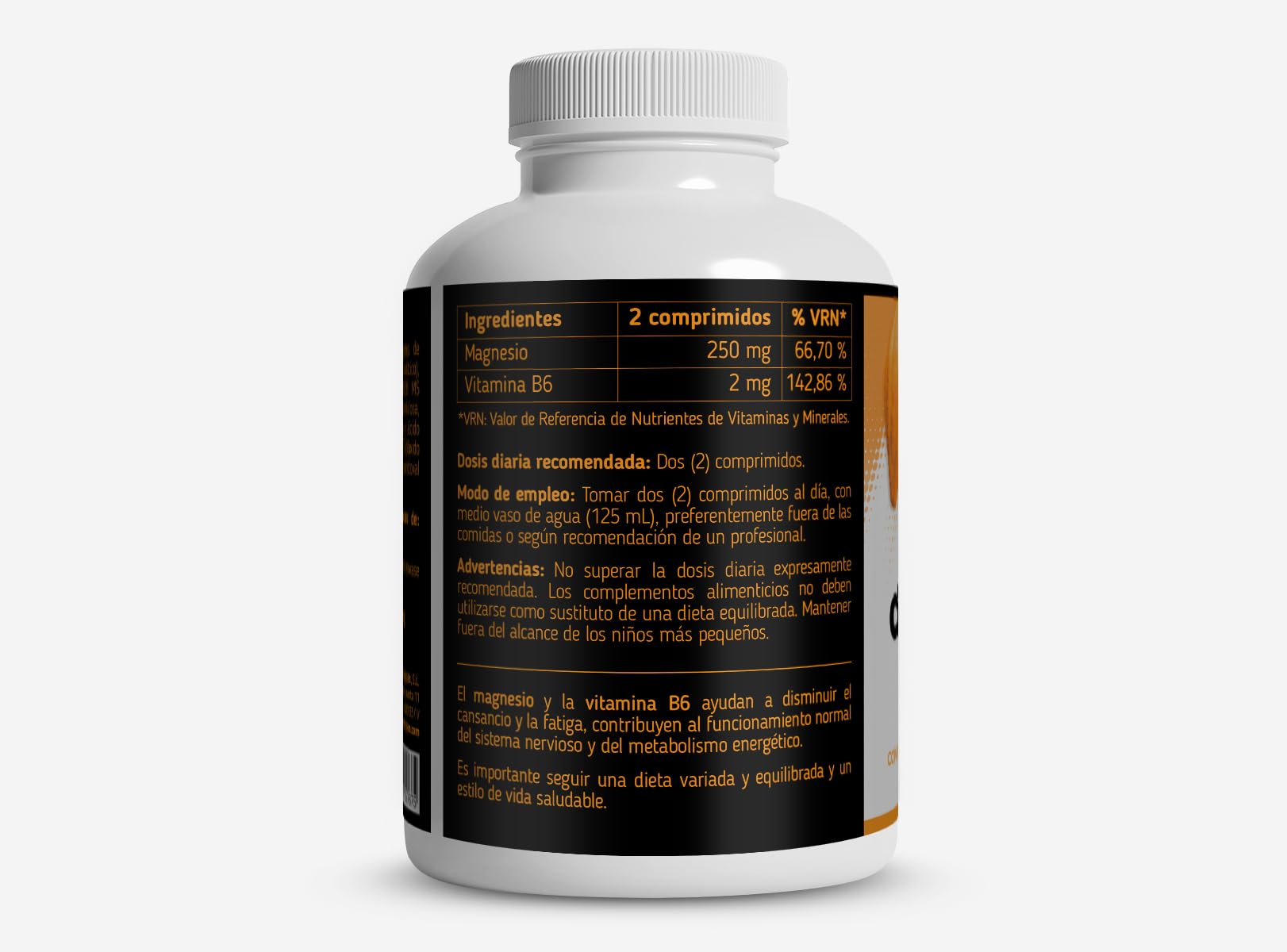 Citrameder B6 plus Méderi 300 comprimidos magnesio y vitamina B6 recuperación muscular y salud ósea