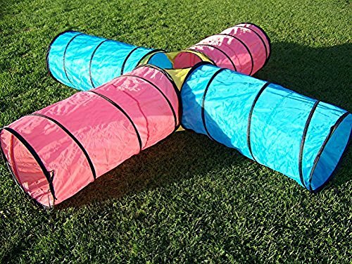 Petra Kid's Tunnel Play Tent. Indoor, Outdoor, Play Ground or Room Play Tunnel Hut. Comes with carry - //coolthings.us
