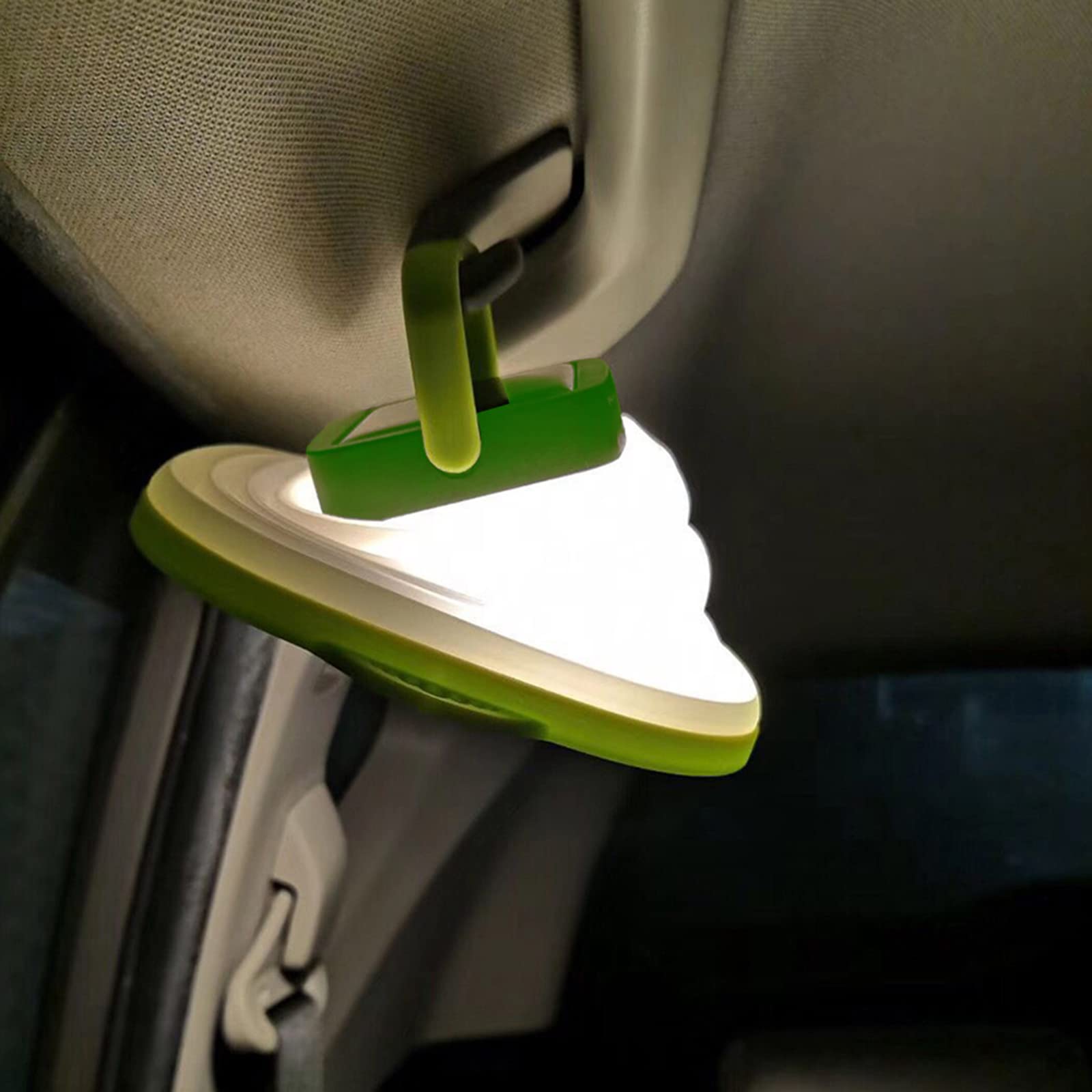 Flatware Linterna LED para Acampar Recargable, Linterna con energía Solar, Luces de Emergencia USB Plegables con 3 Modos para Acampar, IR de excursión, Tienda de campaña