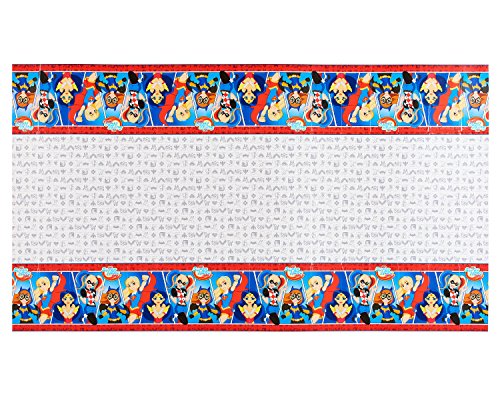 DC Super Hero Girls Plastic Table Cover