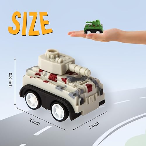 Miniatura 4 de 30 mini autos de tracción para niños, niños pequeños de 3 a 8 años de edad, juego de vehículos a granel de carreras, regalos de fiesta, caja de