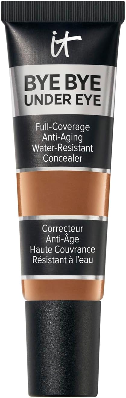 Bye Bye Under Eye Concealer - Water-Resistant, 24H Full Coverage Brightening Concealer For Dark Circles, Fine Lines, Redness & Discoloration, Anti-Aging Color Correcting Cream - 0.4 fl oz