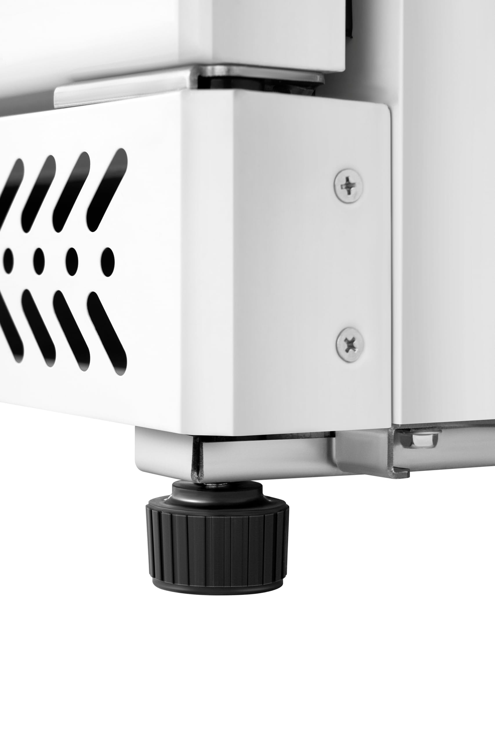 METRO Professional Frigorífico con Puerta de Cristal GRE6600G, 380L, Nevera Vertical con Cerradura, 77.5x72.5x188.5cm, 5 Estantes, Blanco