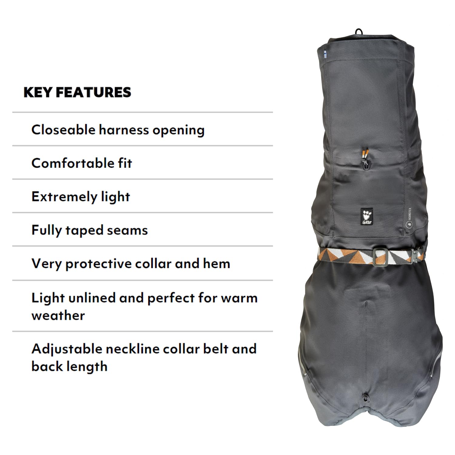 Amazon | Hurtta フルッタ レインジャケット マッドベンチャーコート