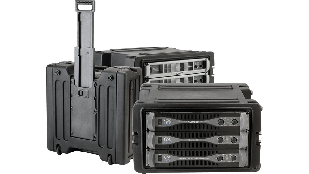 Amazon | SKB 6Uラックケース R6W キャリングハンドル キャスター TSA