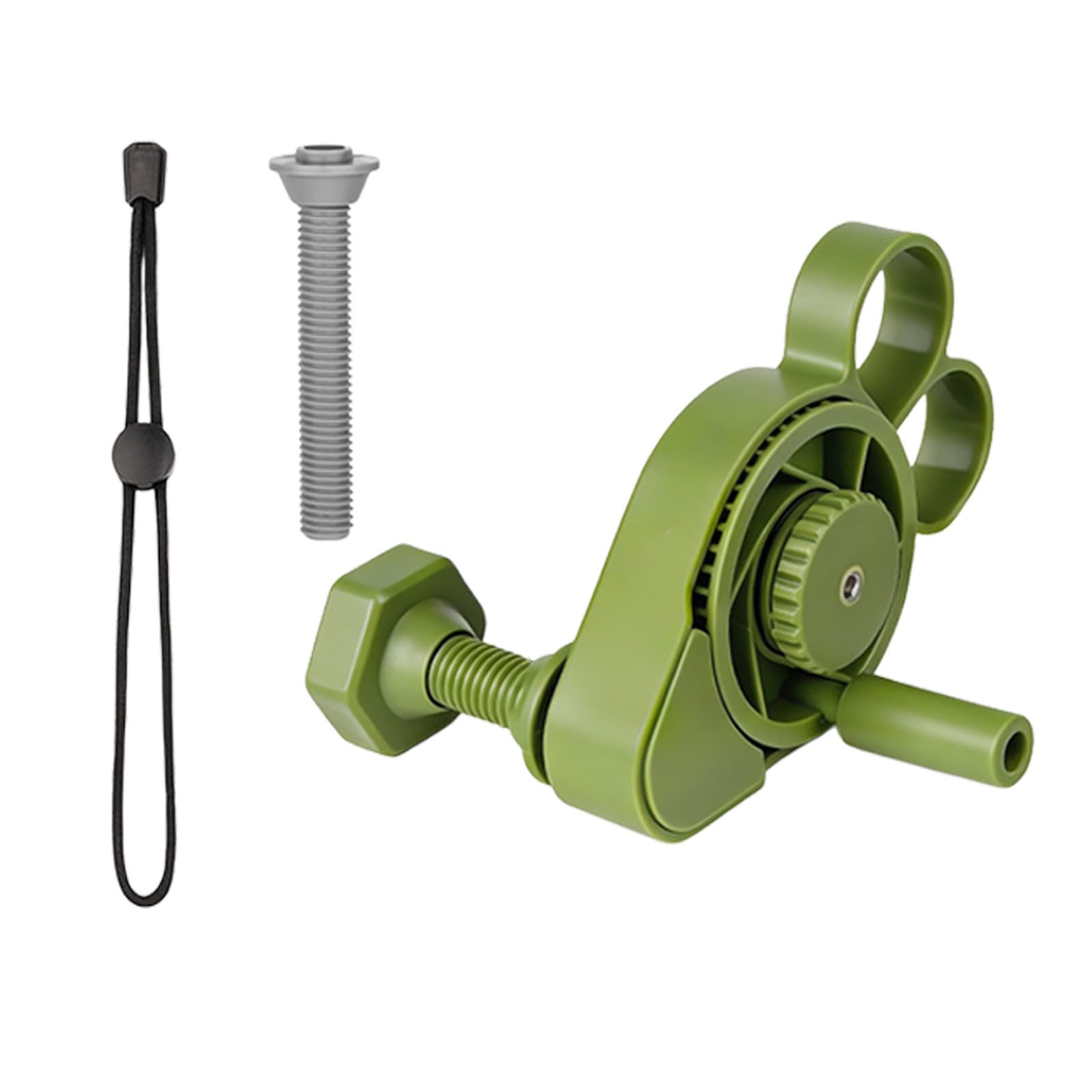 QIAOLIDA Portable Fishing With Double Shafts Design For Smooth And Fast Spooling On Various Reel Size