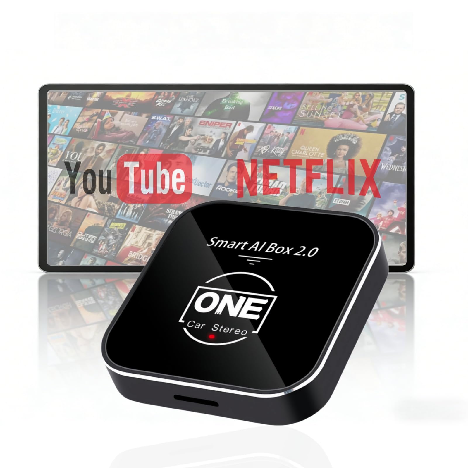 Amazon.co.jp: OneCarStereo Smart AI Box 2.0 ワイヤレスCarPlay