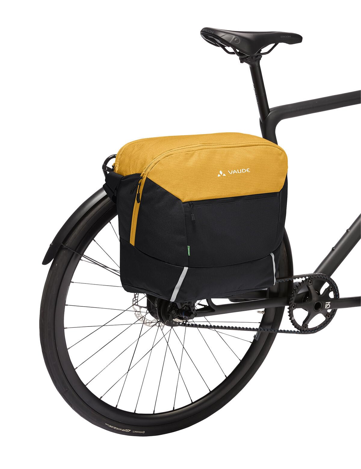 VAUDE Cycle Messenger L - Messengertasche zum Radfahren mit 20 Liter Volumen - inkl. Regenhülle und Laptopfach
