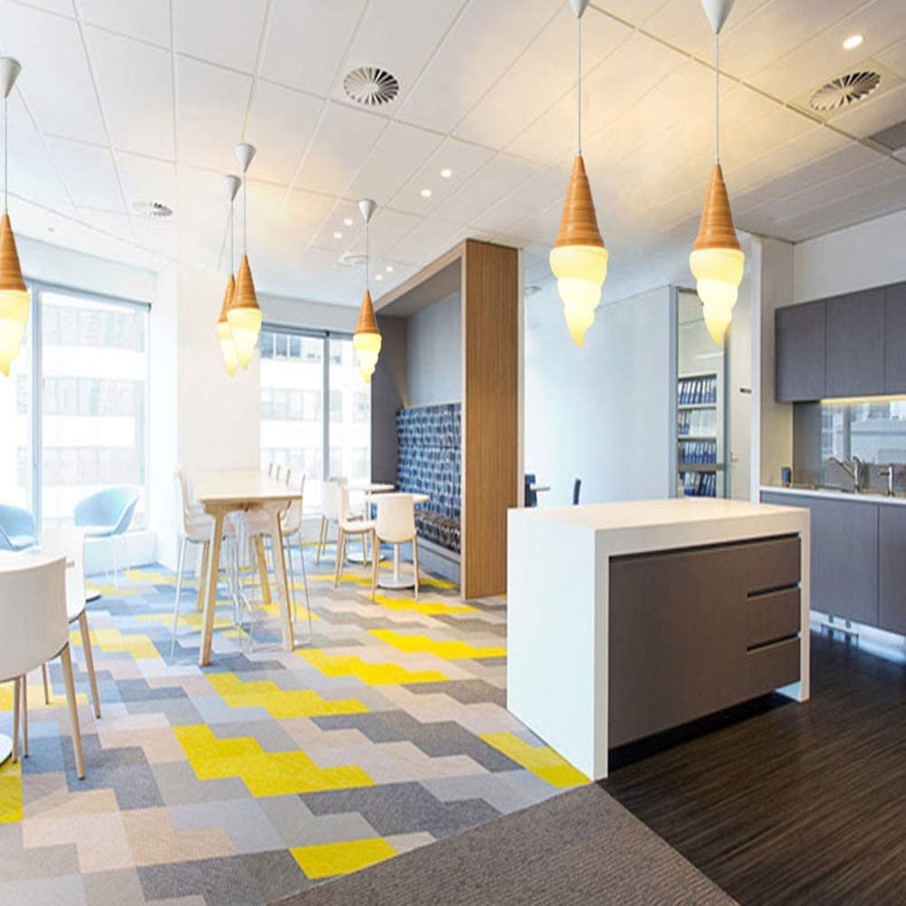 Altura ajustable Dibujos animados Helado Pe Hierro Luz de techo Habitación infantil Lámpara colgante Lámpara creativa Accesorio Art Deco Para estudio Sala de estar Comedor Dormitorio Lámpara colgante
