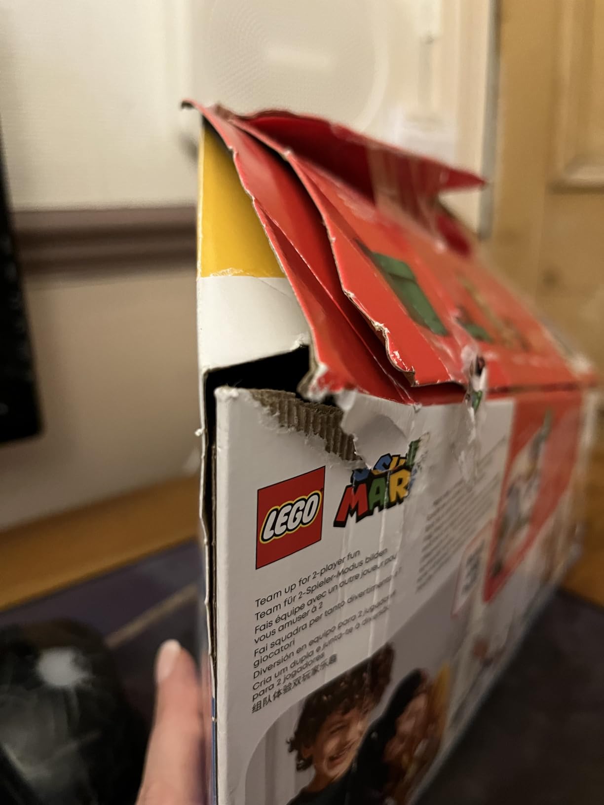 Damaged box ( Christmas present )