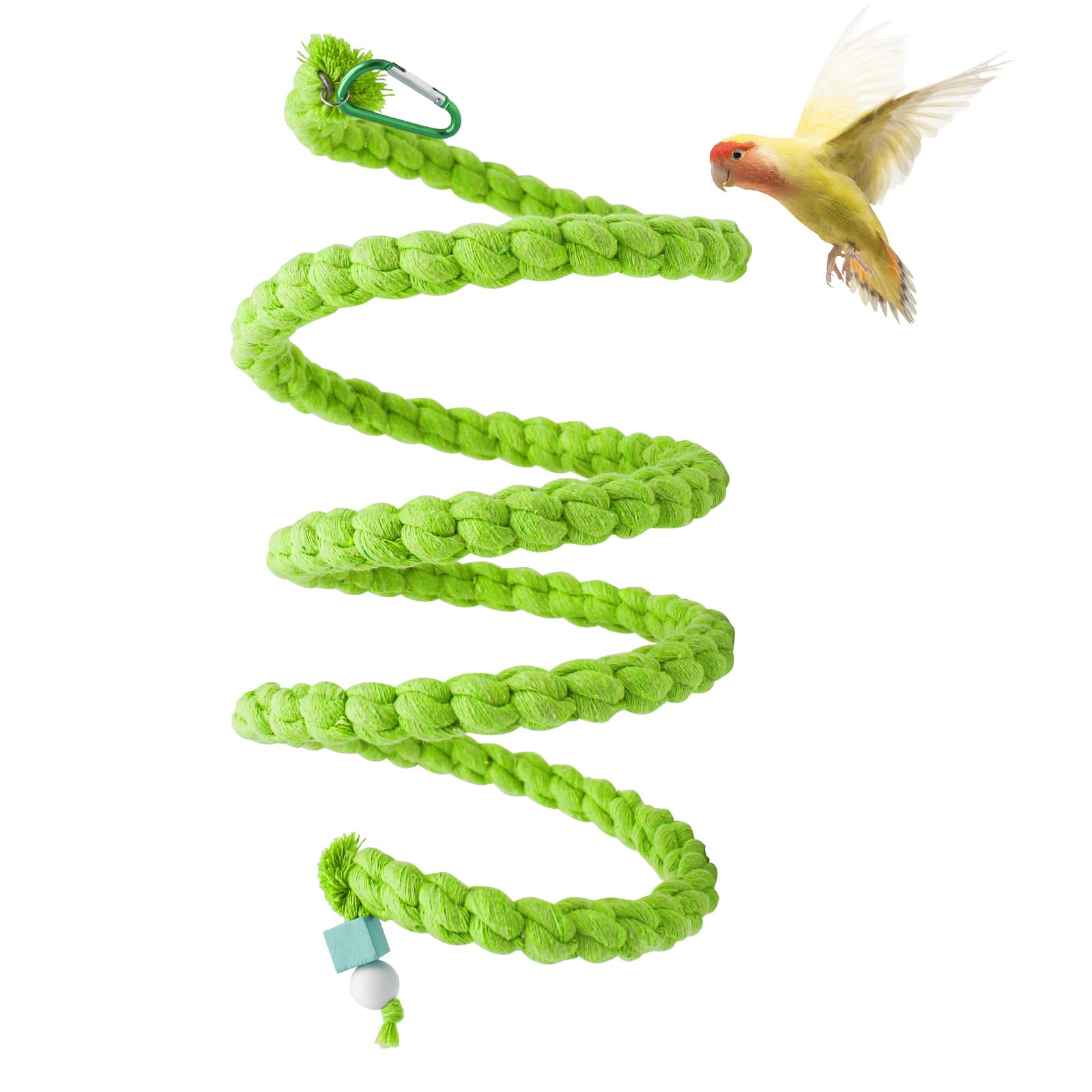 Snapklik.com : Spiral Rope Perch, Swing, Cage Stand Pole Accessories ...