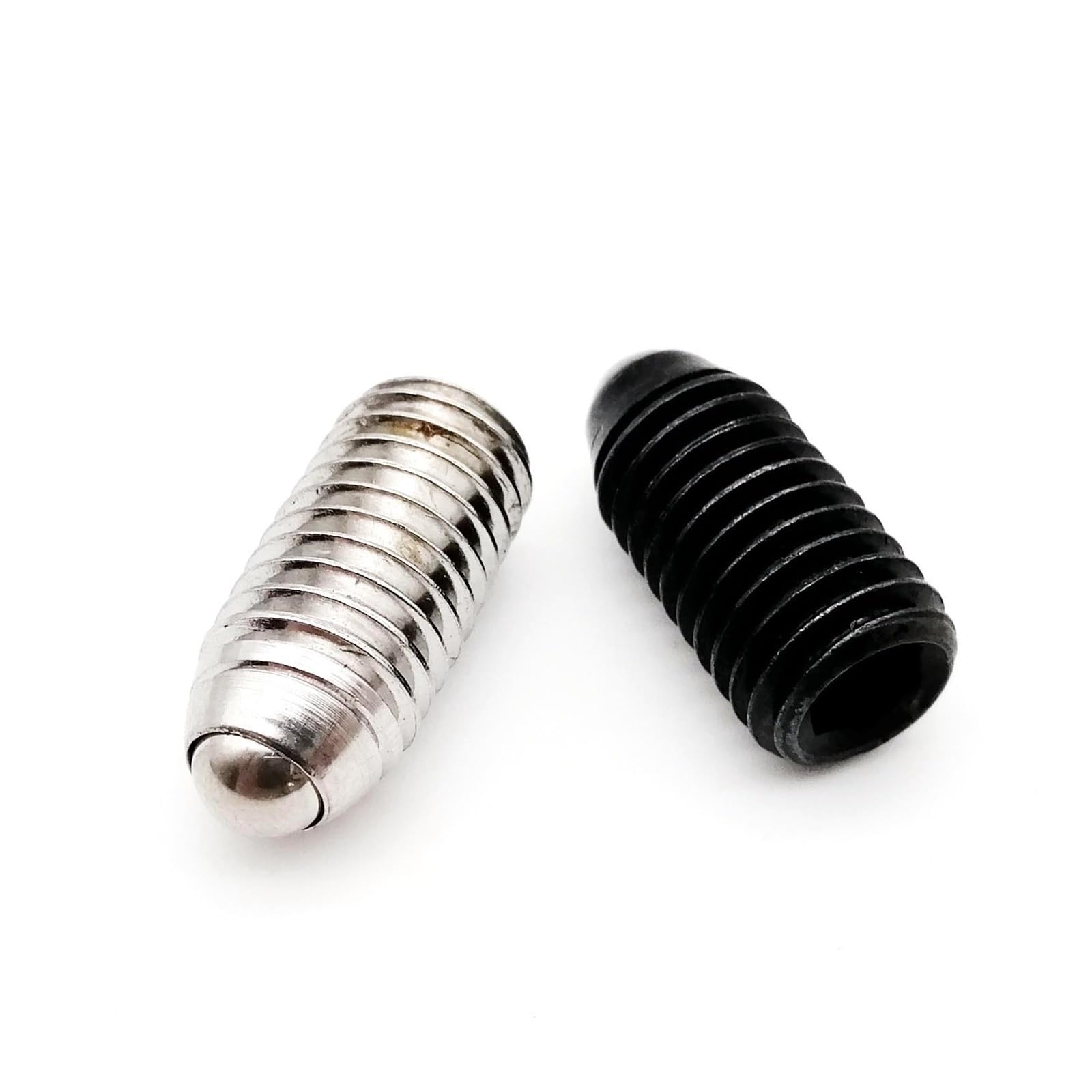 304 Stainless Steel Spring Ball Plunger Set Screw | Multicolor M3 5-16mm For Positioning Indexing Detent(Silver,16MM-M3)