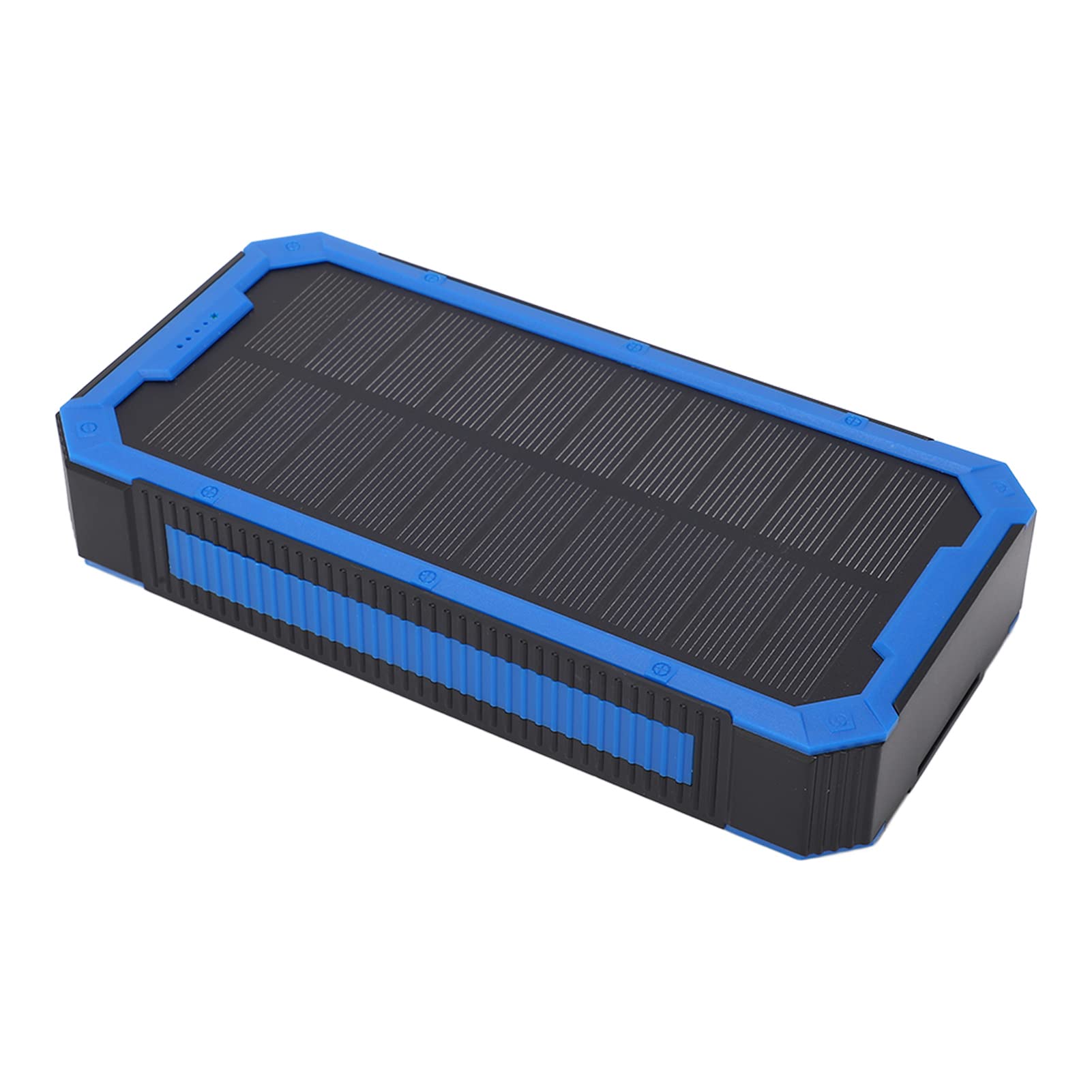 Fockety Chargeur Solaire, Batterie Externe Solaire 36 800 mAh, Chargeur sans Fil avec 36 Lampes de Poche LED, 4 Sorties USB, entrée Type-C, Chargeur Solaire pour Tous téléphones