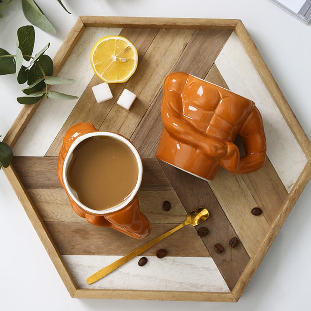 Tazza A Forma Di Granata - Tazza Divertente In Ceramica Da 300ml Con Coperchio, Idea Regalo Originale