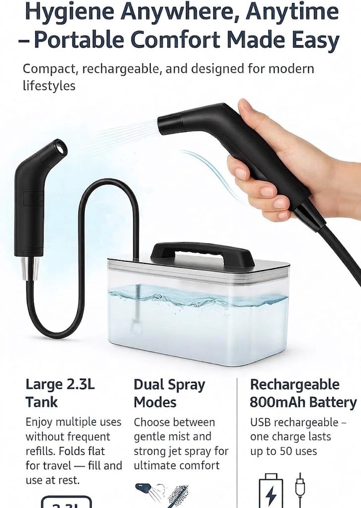 Tragbares elektrisches Bidet