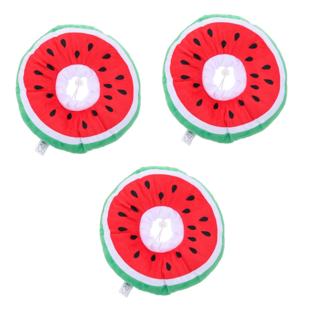 Happyyami 3pezzi Collare Per Gatti Poliestere Collare Elisabettiano Per e Decorazione Design Unico Comfort e Protezione Per Animali Domestici Durante La Guarigione