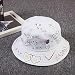 youler Sombrero Pescador, Soft Cotton Sun Cap Creative Graffiti Plegable Bucket Hat...