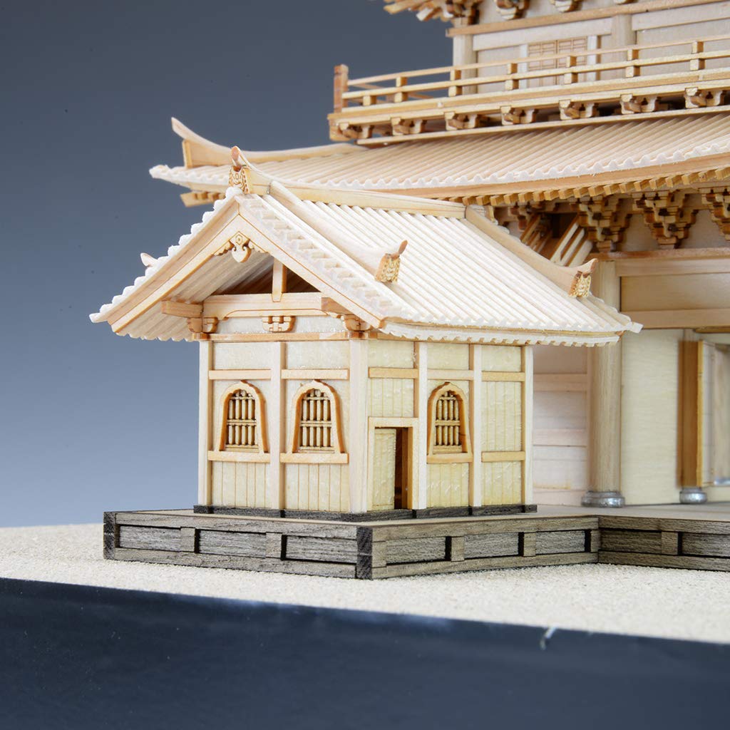 Amazon | 木製建築模型 1/150 知恩院 三門 P-061606 | プラモデル 通販