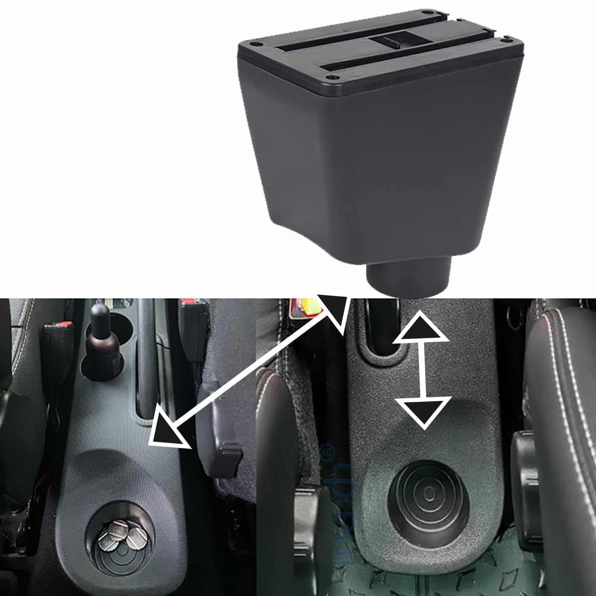 Armsteun Renault Clio IV 2013-2019 / Armster 2 ZWART | Armsteun Renault