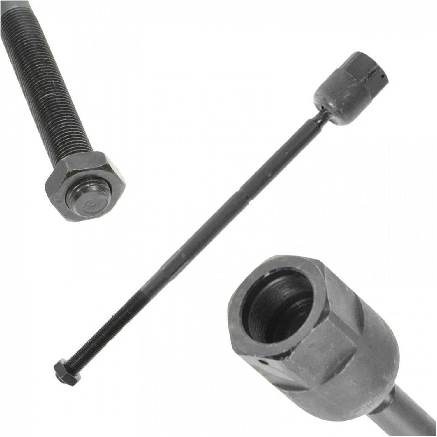 Inner and Outer Driver and Passenger Side Tie Rod Set 4 Piece Compatible with 1994-2004 Ford Mustang