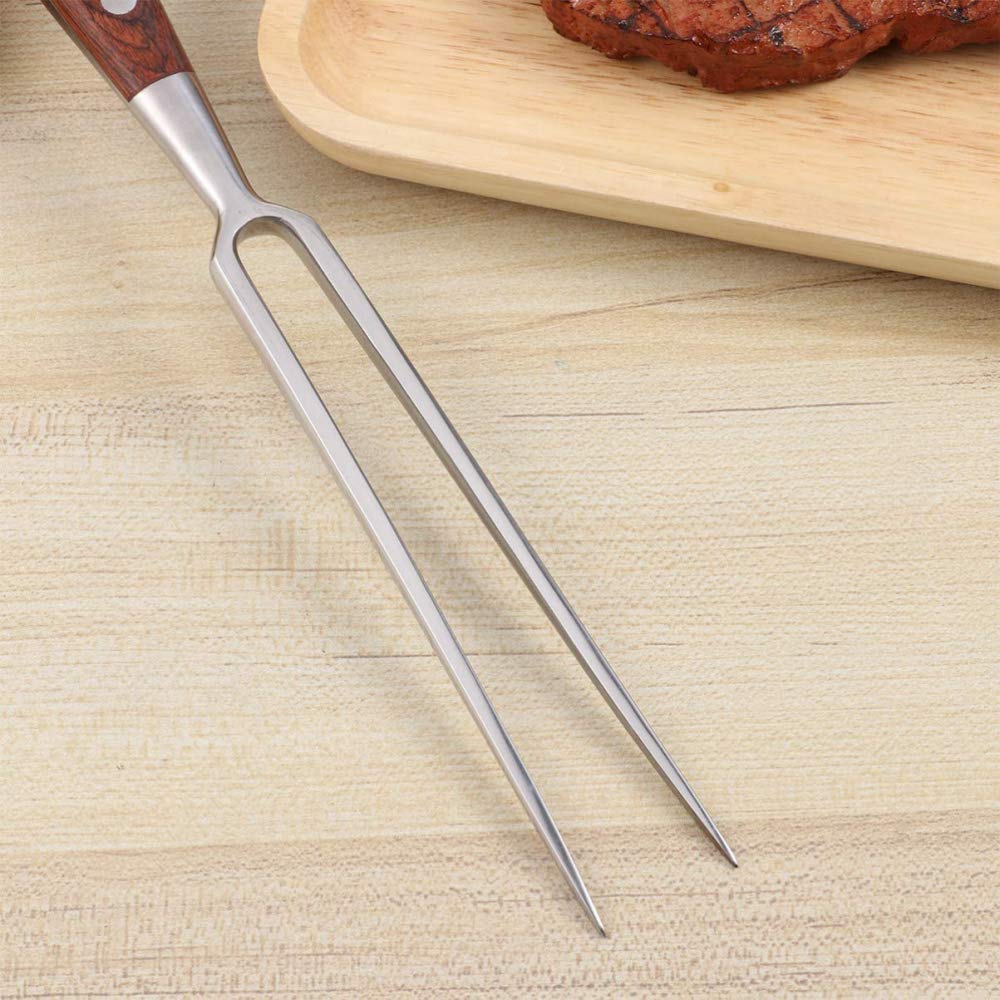 zaizai Tenedor para Barbacoa Tenedor para Carne De Acero Inoxidable Tenedor Tenedores Tenedores Dos Tenedores Utensilios De Cocina Juego De Herramientas para Carne De Cerdo Pavo Pollo Carne