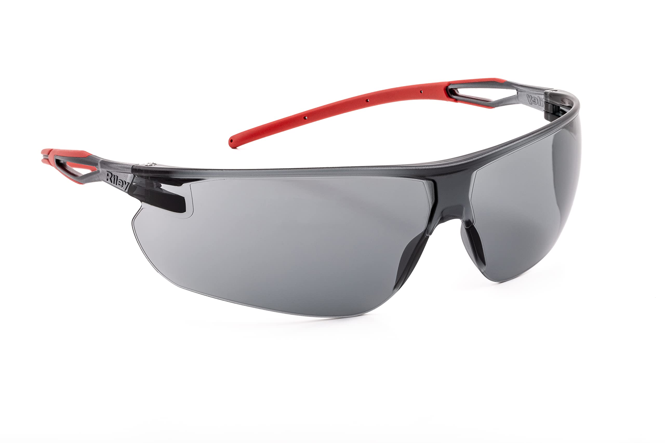 Ligera Eye Protection Safety Glasses for Work - Sport Style, Sunglasses with Impact Resistant Wrap-Around Lenses for Running and Cycling