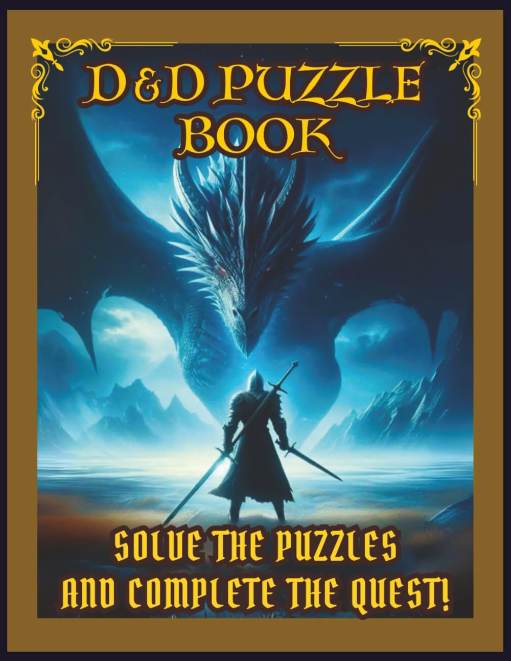 Adventurer's Codex: Puzzles of the Forgotten Realms: D&D Quest Puzzle Book - Solve the Puzzles and Complete the Quest