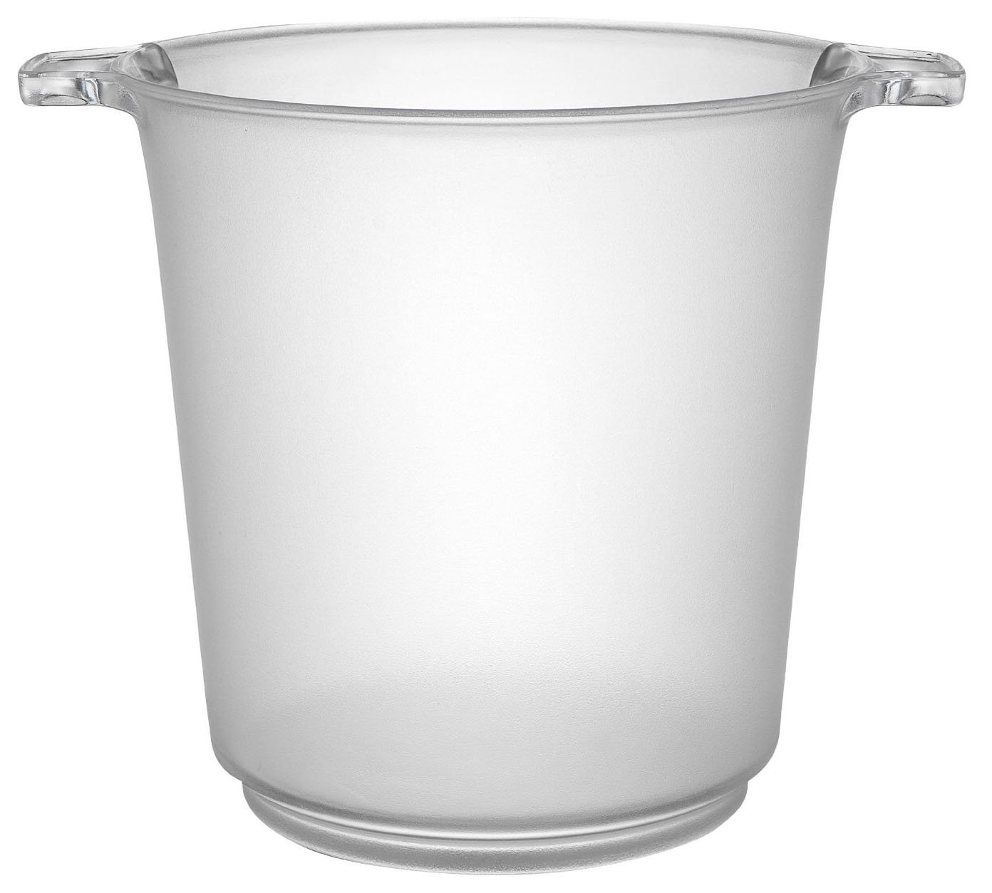 Platter Pleasers Clear 1 Gallon Ice Bucket 6 Pieces