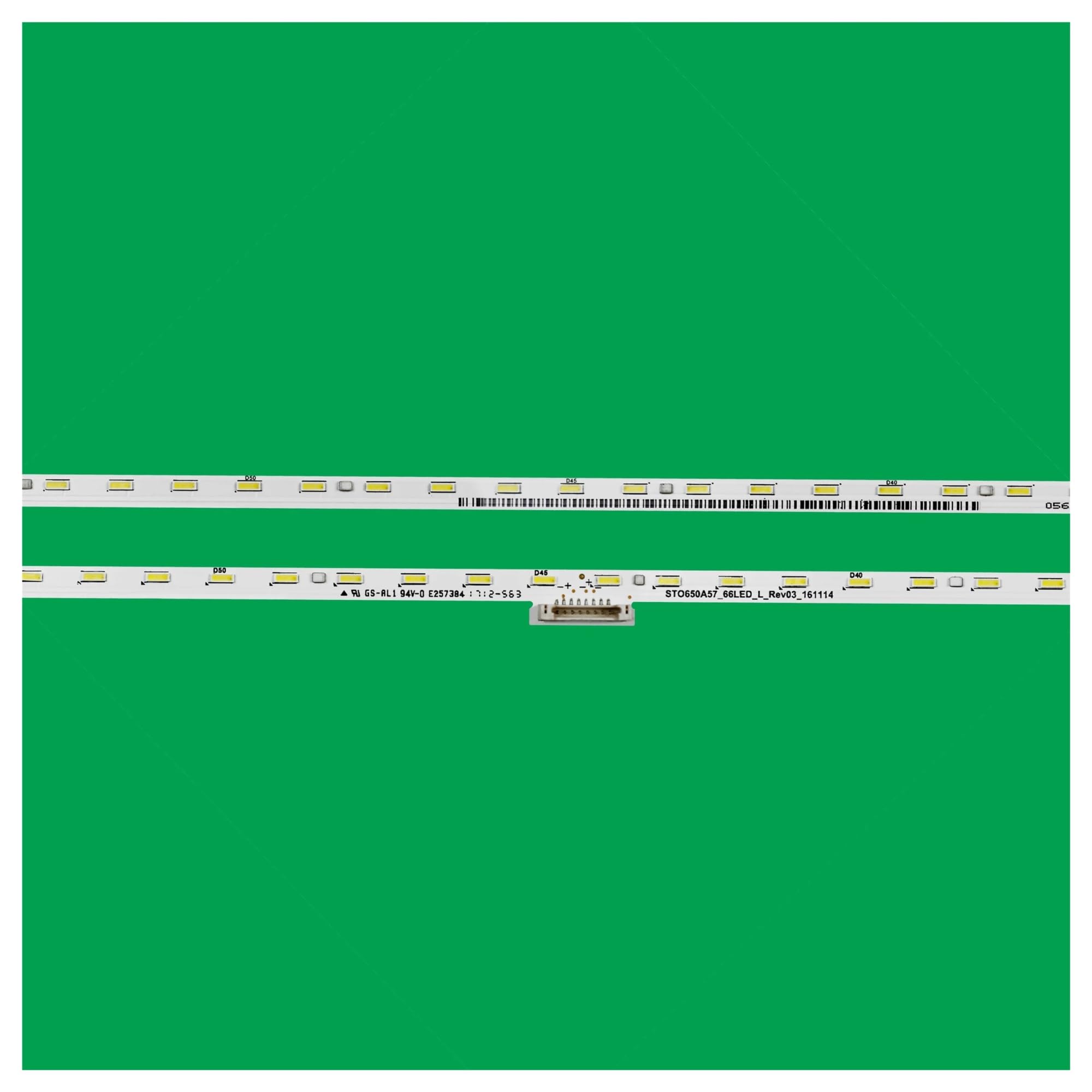 Led-hintergrundbeleuchtung Streifen for STO650A58 KD-65XE7003 KD-65XE7005 KD-65XE7073 KD-65XE7093 KD-65XE7002 KD-65X8500E KD-65XF7002 XBR-65X850E KD-65XE7096 66LEDS(1kit-2pcs)