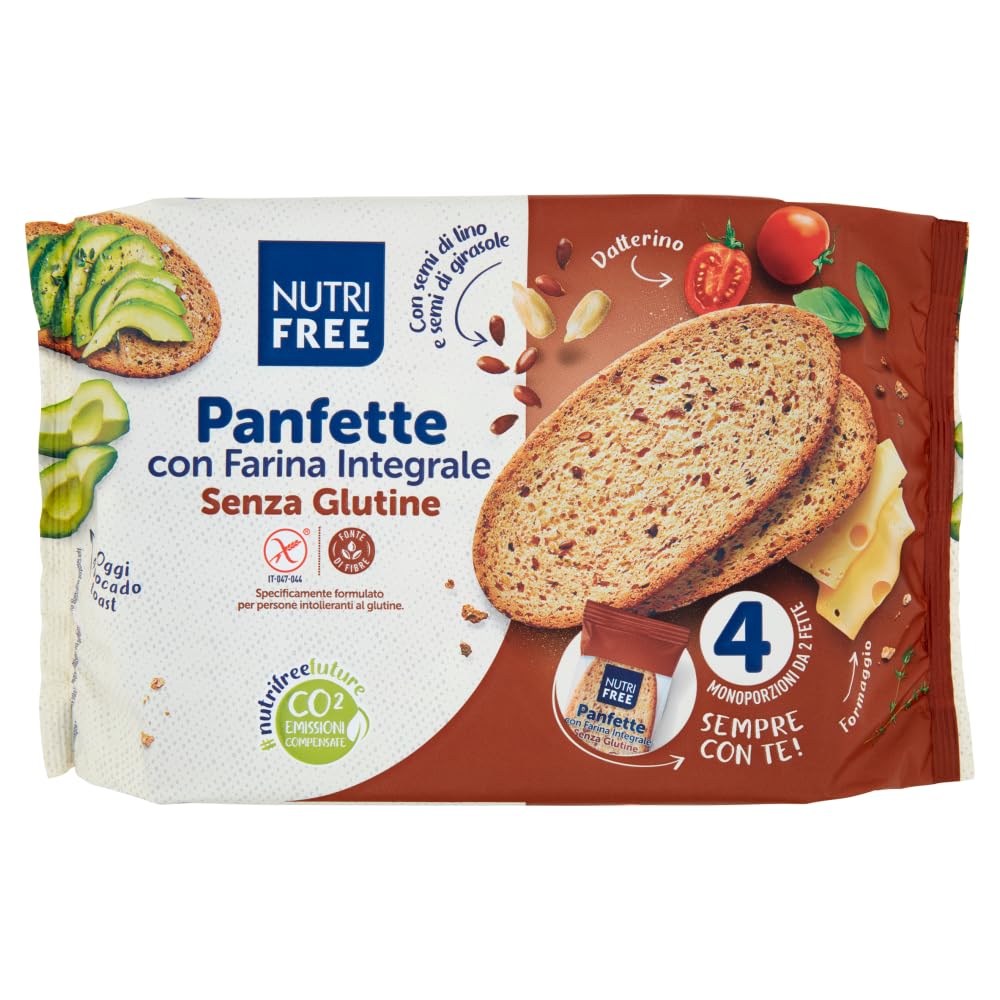 Italian Gourmet Panfette con Farina Integrale Brot 6 x 340g glutenfrei
