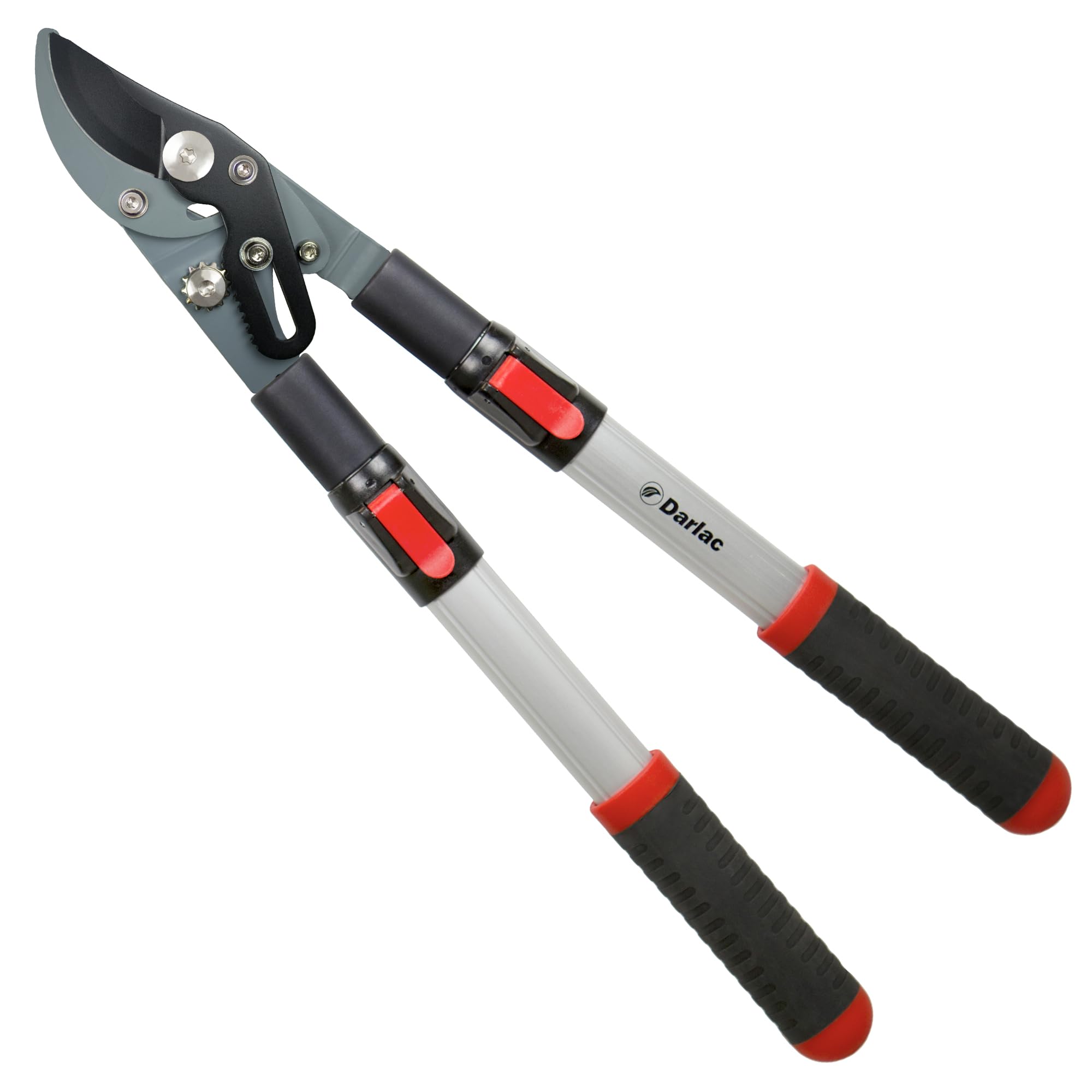 Darlac Telescopic Bypass Loppers – Powerful & Lightweight – Extendable Handles for Higher Branches – Ideal for Cleaner Cuts – 35mm Cut Capacity – SK5 High Carbon Steel Blade