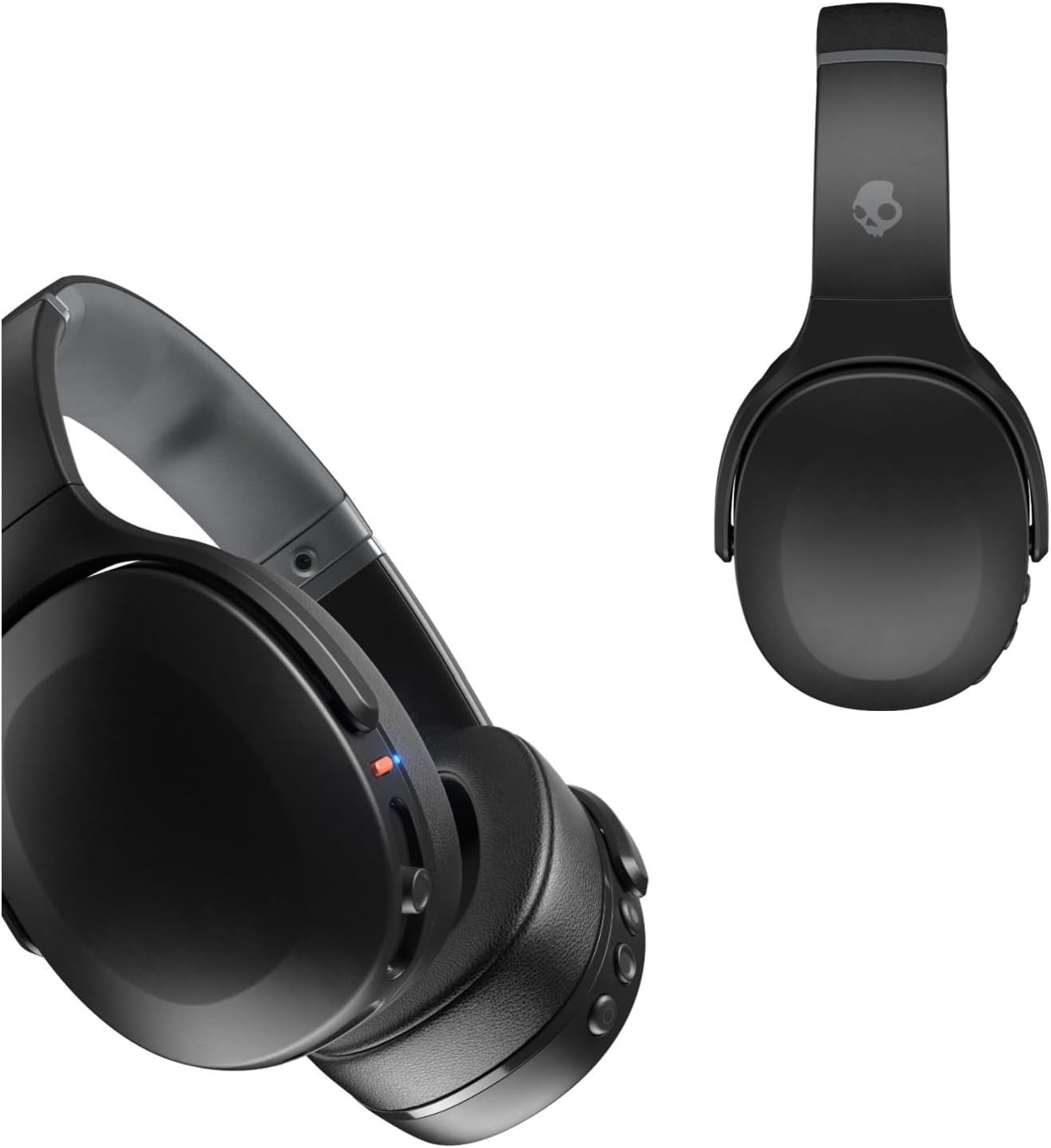 Skullcandy Crusher Evo Wireless Over-Ear Headphone - True Black (Renewed)