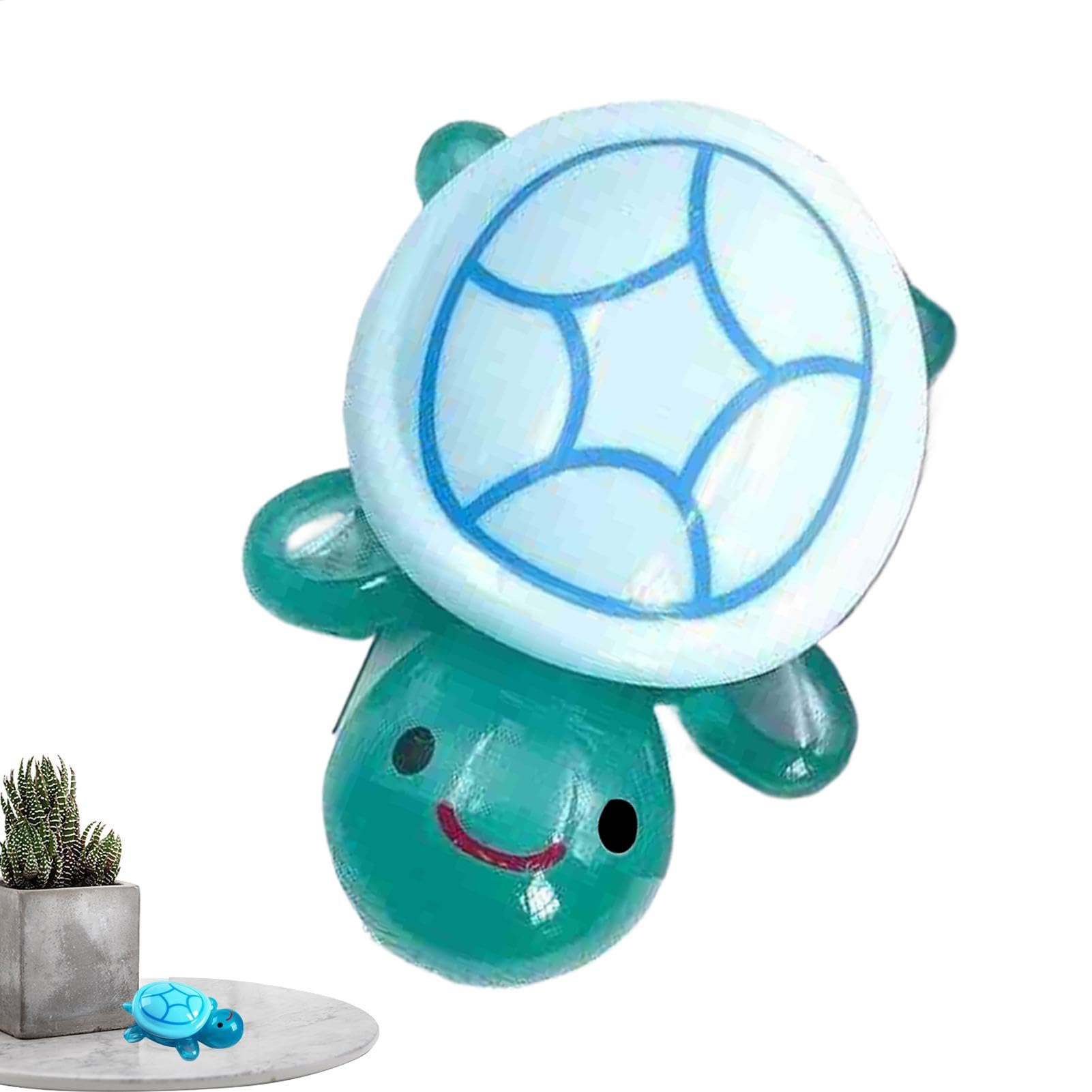 Glow Turtle Toy, Turtle Toy - Animal Craft - Extra Large Turtle Figurine Animal Statue for Garden Moss Landscape Decoration