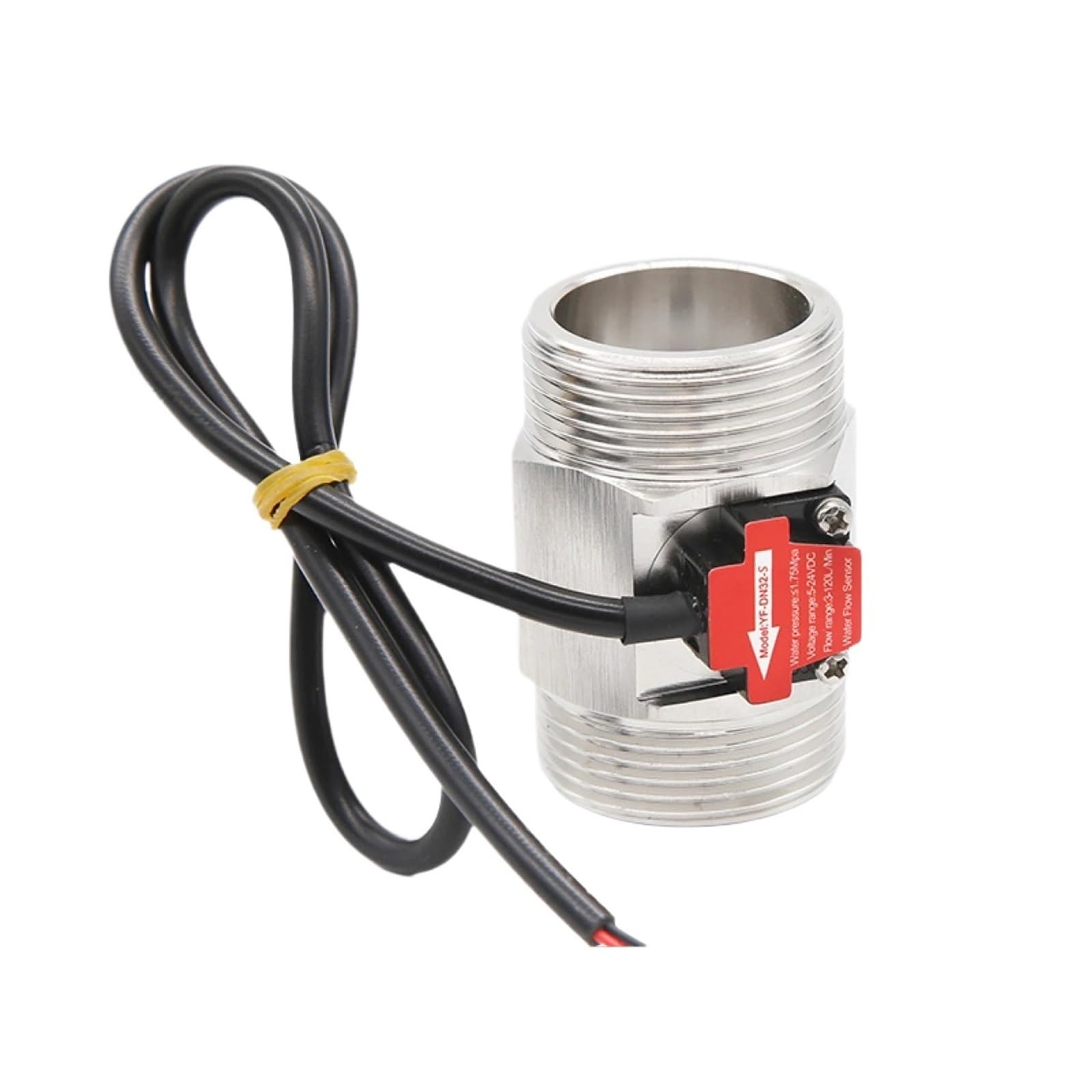 Débitmètre à effet Hall YF-D50-S 2 pouces en acier inoxydable pour eau