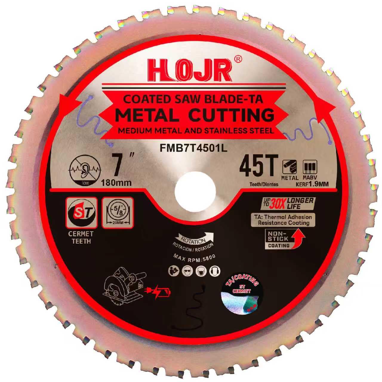 Metal Cutting Circular Saw Blade - 60 Tooth -17 Metal Cutting Circular Saw Blade - 60 Tooth -17