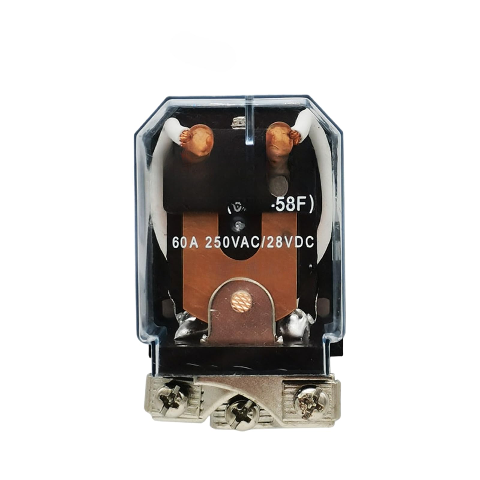 Relais DC12V DC24V 180 58F 60A avec boîtier renforcé haute durabilité - 2