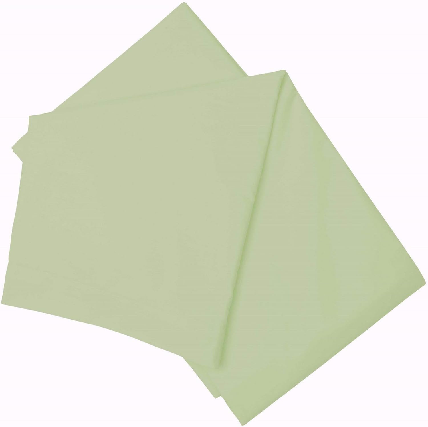 Belledorm Brushed Cotton Flat Sheet (Queen) (Green Apple)