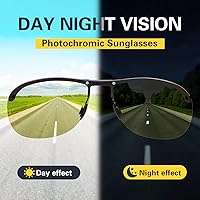 Vista 15 de YIMI Gafas de sol polarizadas fotocromáticas para conducción z87 para hombres y mujeres gafas de seguridad de día y noche