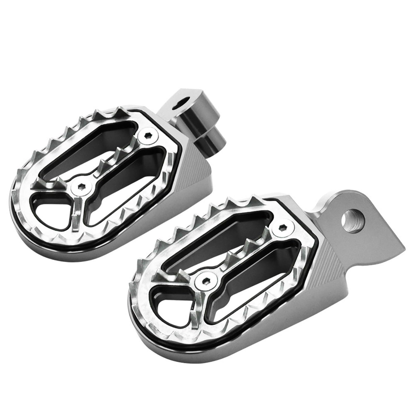 Estriberas Moto Para Suzuki RM250 RM 250 RM450 para RMZ 450 2010 2011 2012 2013 2014 2015 CNC motocicleta pie clavijas Pedales Reposapiés Motocicleta (Color : Titiuam)