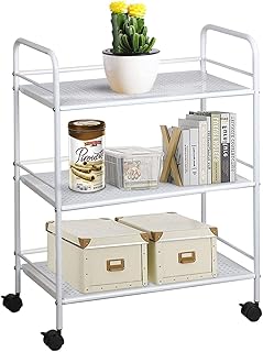 Yaheetech 3-Tier Kitchen Storage Trolley Roll...,