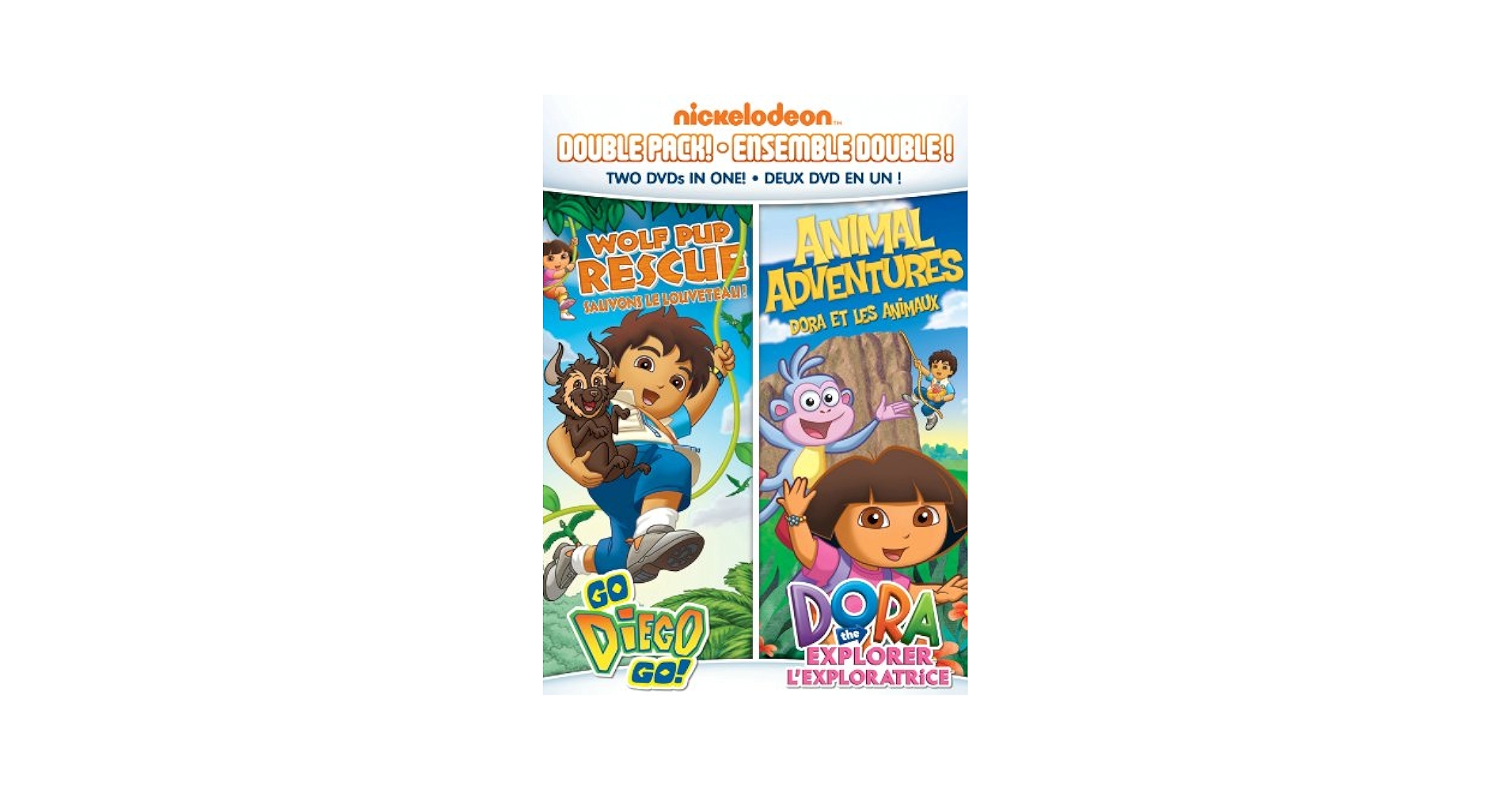 Amazon.com: Dora & Diego Double Feature (Go Diego Go: Wolf
