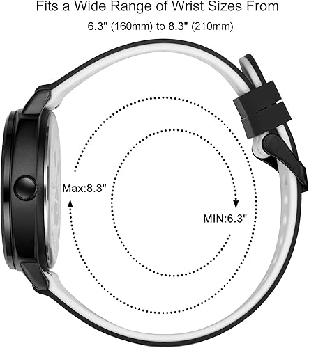 Miniatura 3 de Diaofendi Reloj con energía solar para mujereshombreenfermera, reloj con segunda mano de 24 horas, esfera de fácil lectura de hora militar