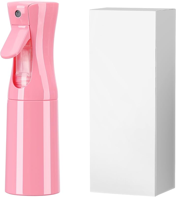 Frasco borrifador de névoa fina KAIZHOUZHOU rosa, recarregável, 200 mL, modelo PENWU-1