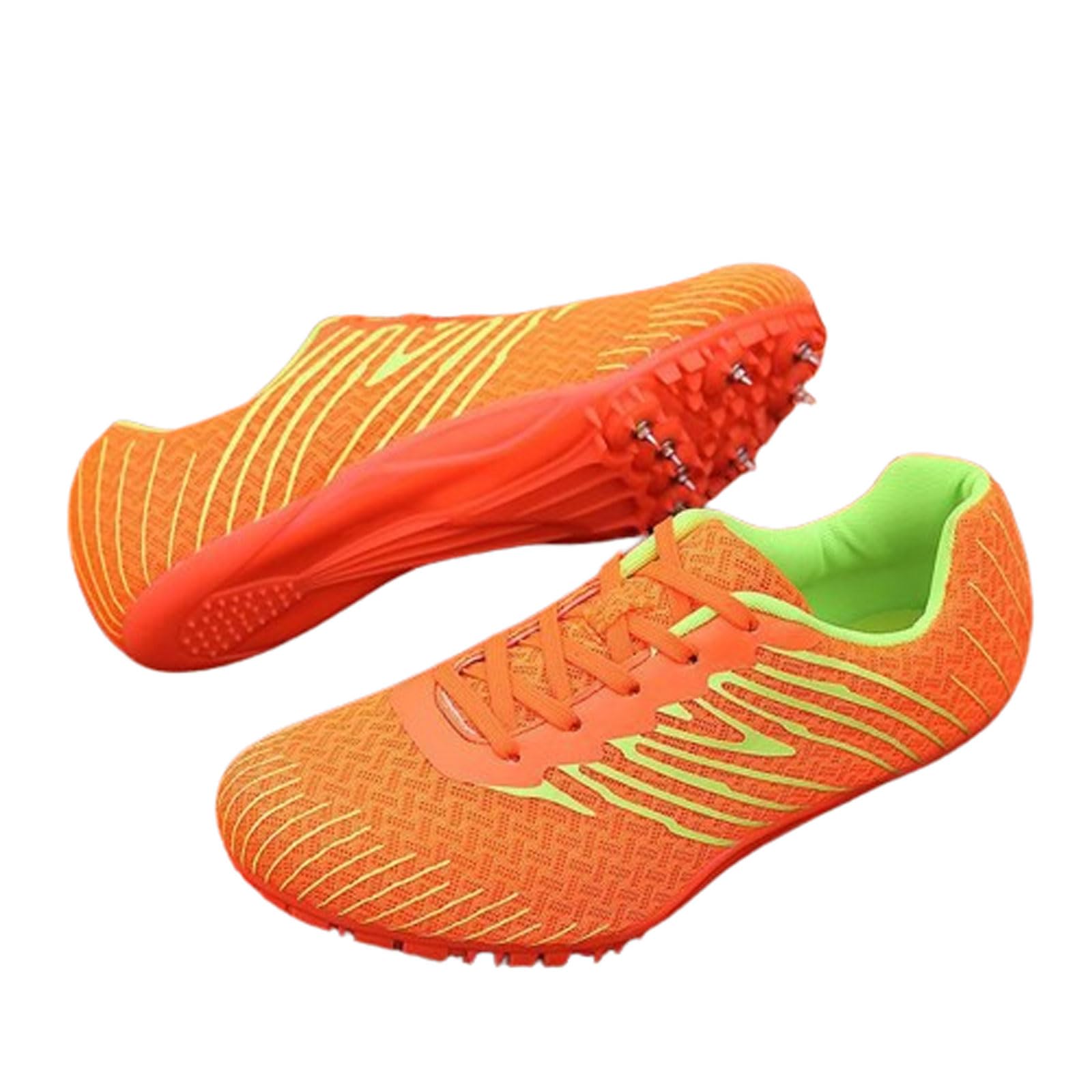 Zenithia Zapatillas Deportivas con Clavos De,Zapatillas De Correr con Clavos,Zapatillas Clavos Atletismo NiñA,Antideslizantes Transpirables Resistencia Resistente Al Desgaste para Hombre