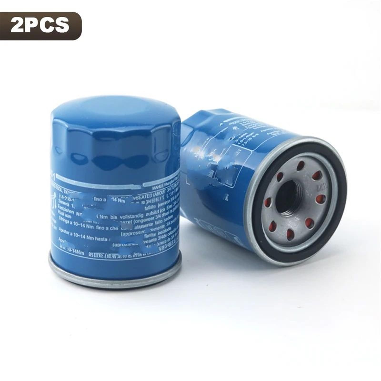 MOTOHIRO 15400-RTA-004 15400-RTA-003 Reemplazo 15400RTA004 Filtro de Aceite for Accord Civic Acura ILX MDX RDX 2PCS 4PCS 6PCS Filtros de Aceite para vehículos (Size : 2PCS)