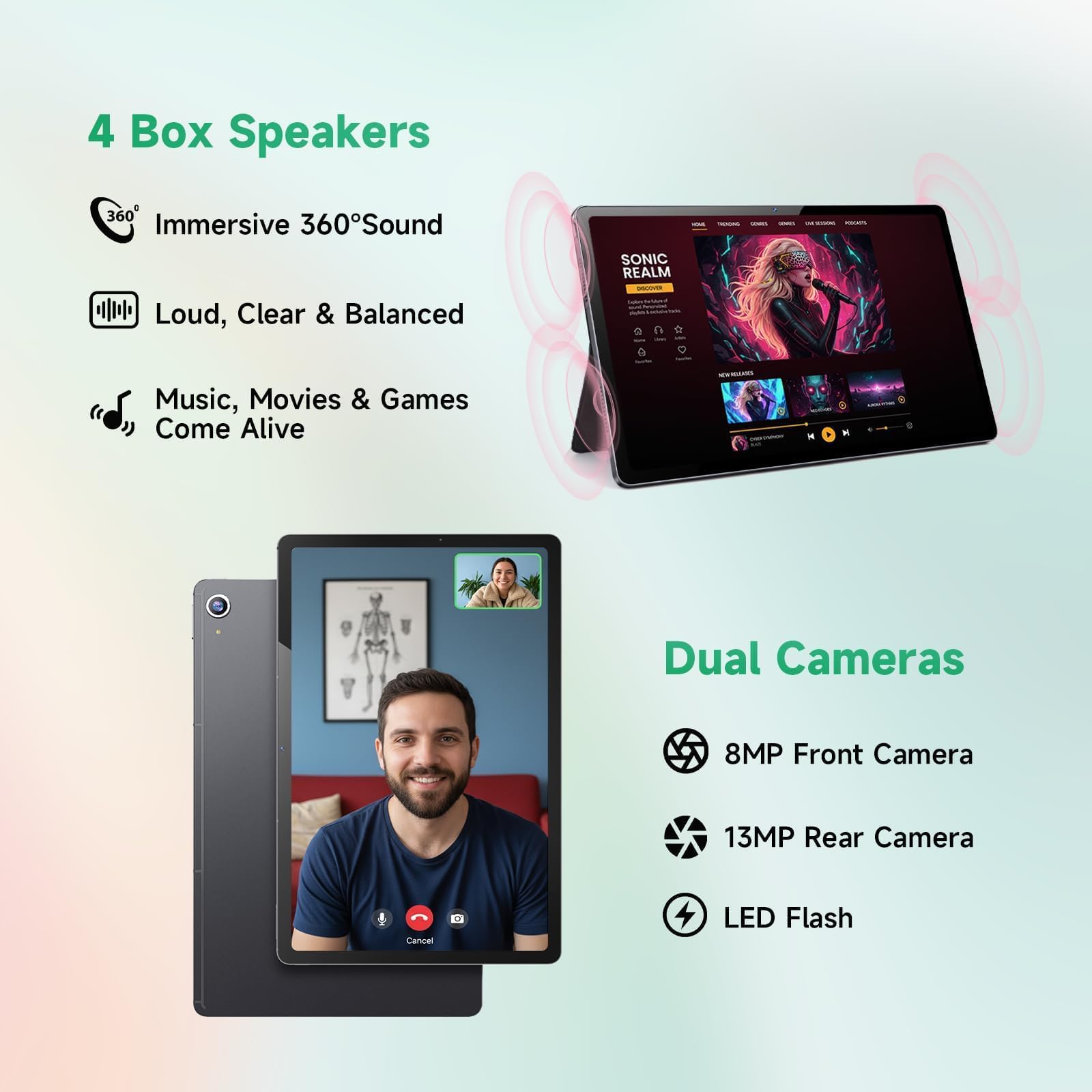 Amazon.co.jp: LincPlus T4 タブレット ペンとケース付き Android