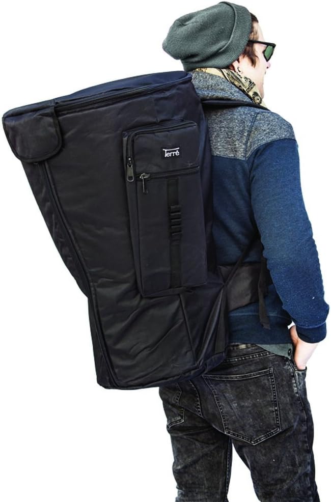 Djembe bag, double layer, Height: 19", Top Dia: 12" (Medium)