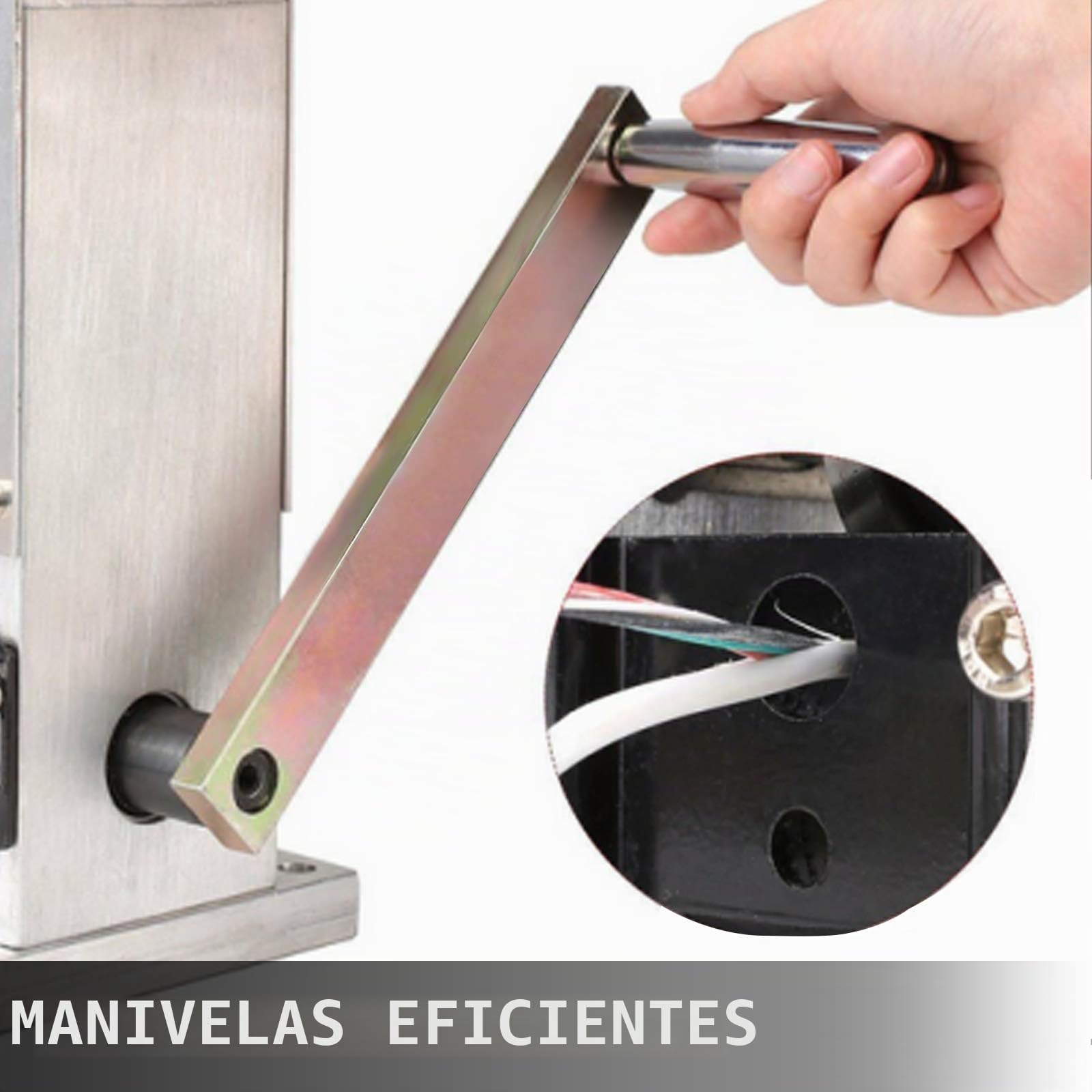VEVOR Máquina de Pelacable, Peladora de Cables de Cobre de 1,5-25 mm, Herramienta para Pelar Chatarra de Alambre de Cobre